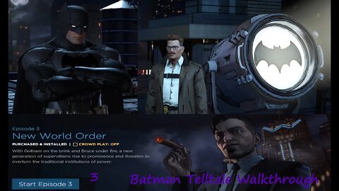 Batman Telltale Walkthrough / New World Order (3) PS5