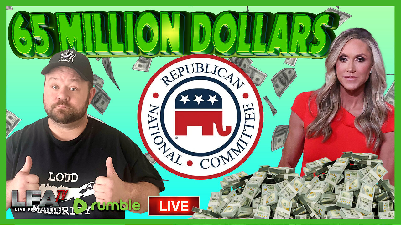 RNC RAISES 65 MILLION DOLLARS IN ONE MONTH ONCE RONNA MCDANIEL LEAVES | LOUD MAJORITY 4.4.24 1pm EST