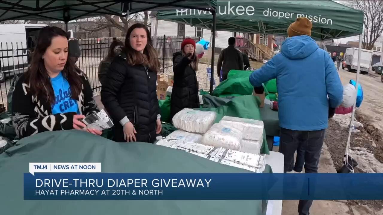 Milwaukee Diaper Mission to host diaper distribution event following Culver's donation