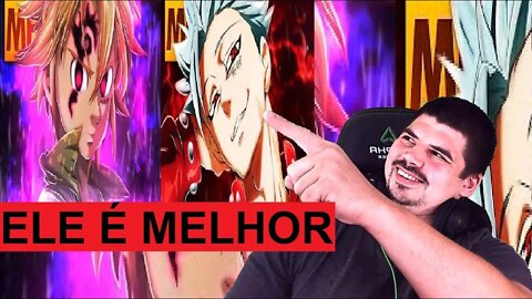 REACT 2 EM 1 VIBE MELIODAS E BAN DO MHRAP - MELHOR DO MUNDO