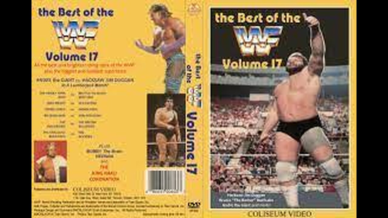 WWF Coliseum Video - Best of the WWF Volume 17 - 1988 **NOT ON PEACOCK**