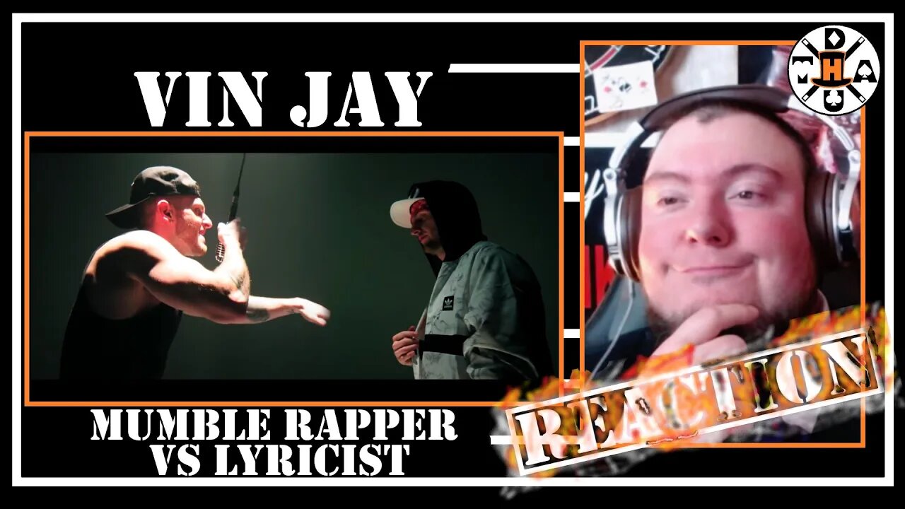 First Reaction To: Vin Jay - Mumble Rapper vs Lyricist | Drunk Magician Reacts To Rap Magician!