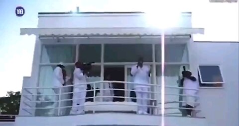 Sean 'Diddy' Combs revealing to guests at one of his iconic White Parties in the Hamptons