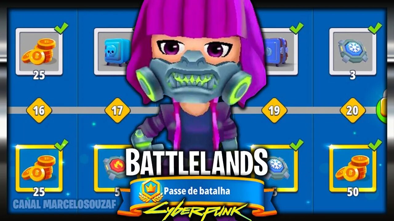 Battlelands Royale | Nível 20 do Passe da Temporada 13 com a Aurora Nova