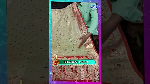 WEDDING SPECIAL BANARASI SAREES AT BENARASI MAHAL. Booking Number: +91 8617277902 #shorts