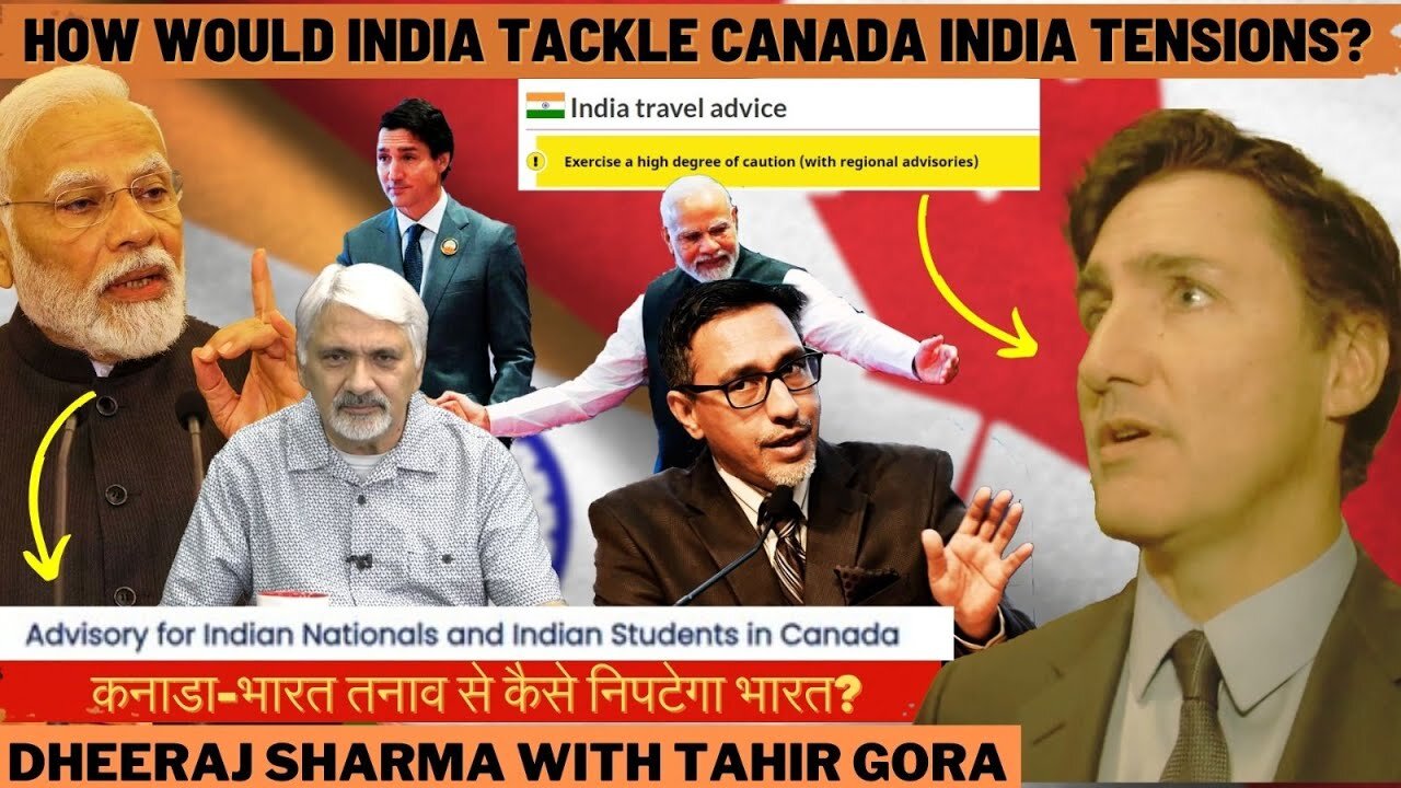 How would India tackle Canada India tensions? Dheeraj Sharma with Tahir Gora