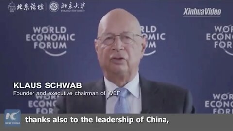 Klaus Schwab thanks China for handling of Covi 19 and then explains why we need a Great Reset