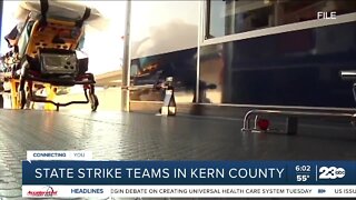 State strike teams in Kern County