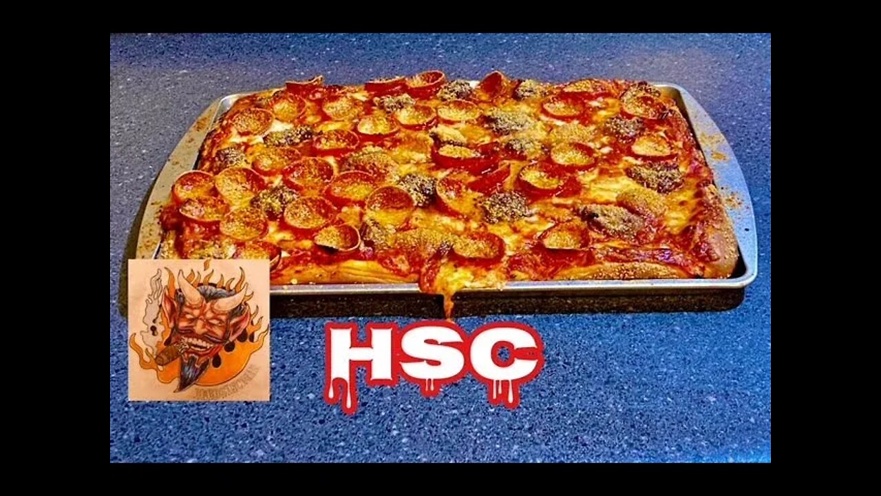 Sicilian pizza