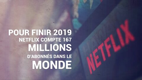 Pour finir 2019 Netflix compte 167 millions d’abonnés dans le monde