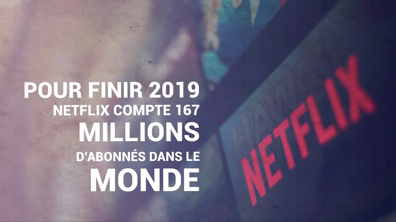 Pour finir 2019 Netflix compte 167 millions d’abonnés dans le monde