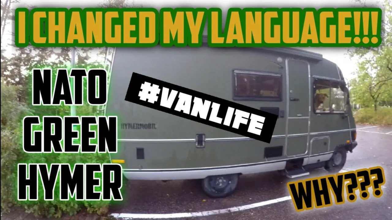 I CHANGED MY LANGUAGE!!! #vanlifefinland