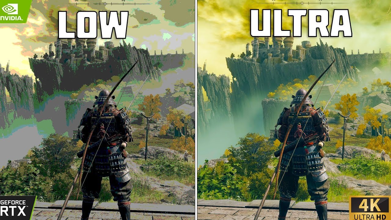 Elden Ring PC: Graphics Comparison - Low vs Maximum | Game Play Zone