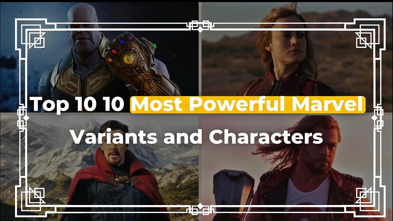 Top 10 Most Powerful Characters