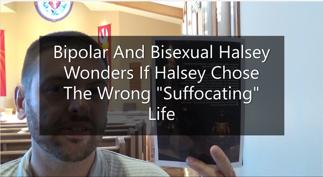 Bipolar And Bisexual Halsey Wonders If Halsey Chose The Wrong "Suffocating" Life