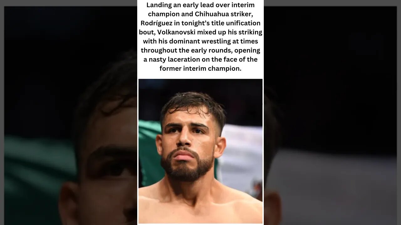 Alexander unify belts by knock out Yair Rodriguez with a barrage of vicious ground strikes at UFC290