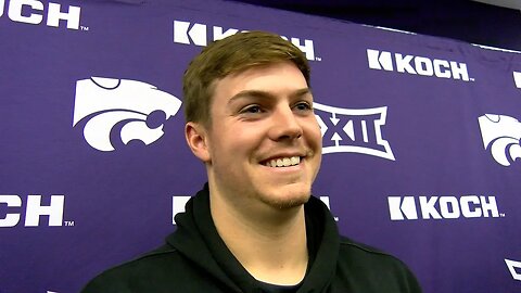 Kansas State Football | Will Howard Interview | November 14, 2023