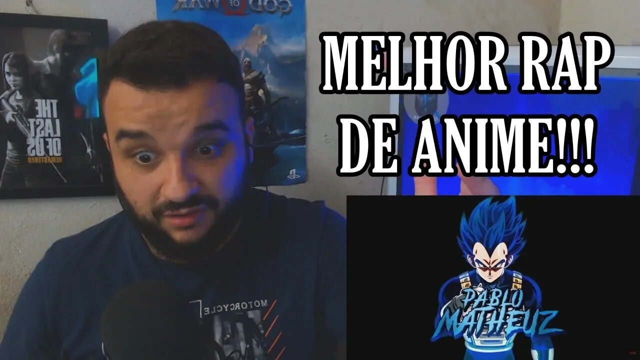 (REACT) Rap do Vegeta (Dragon Ball Z) - PURA MALDADE | NERD HITS (7 Minutoz)