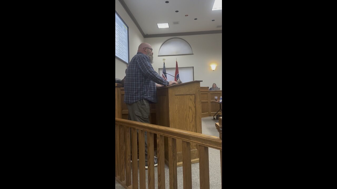 Jay Adkins Speaks at Carter Commission