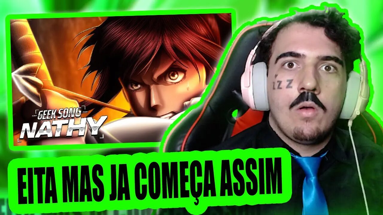 PASTOR REACT DEDICO MEU CORAÇÃO - SASHA | SHINGEKI NO KYOJIN | NATHY [ Prod. Skarlye ]