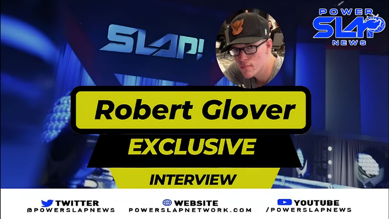 Power Slap News Interview : Robert Glover #powerslap