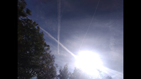 Chemtrails above