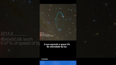 A impressionante velocidade da estrela mais próxima do buraco negro da Via Láctea
