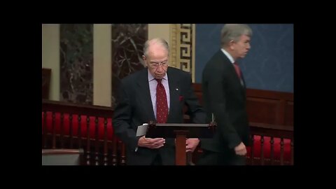 Grassley: Democrats are Deepening the Political Divide