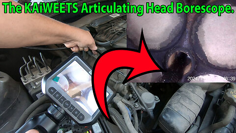 Trying Out the KAiWEETS KBA01 Two-Way Articulating head Borescope Endoscope Camera.