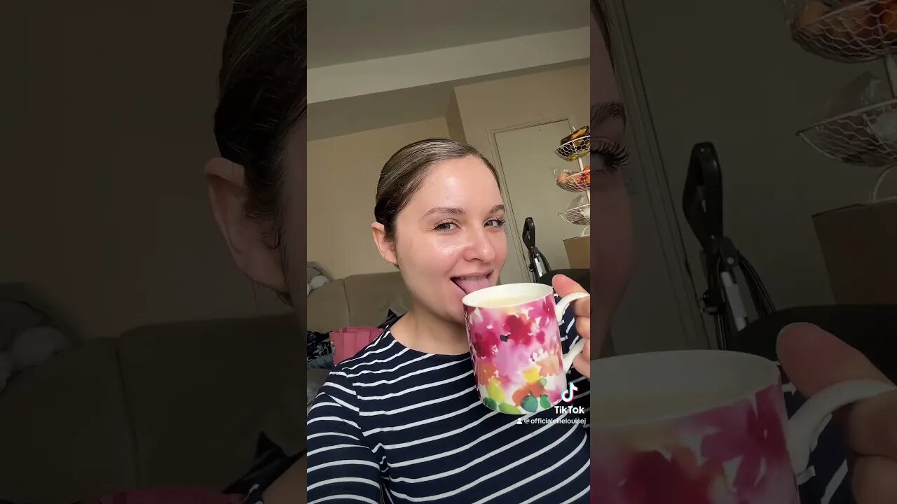 All I need in this life of sin is me and my coffee ☕️ @missellielouisej #youtubeshorts