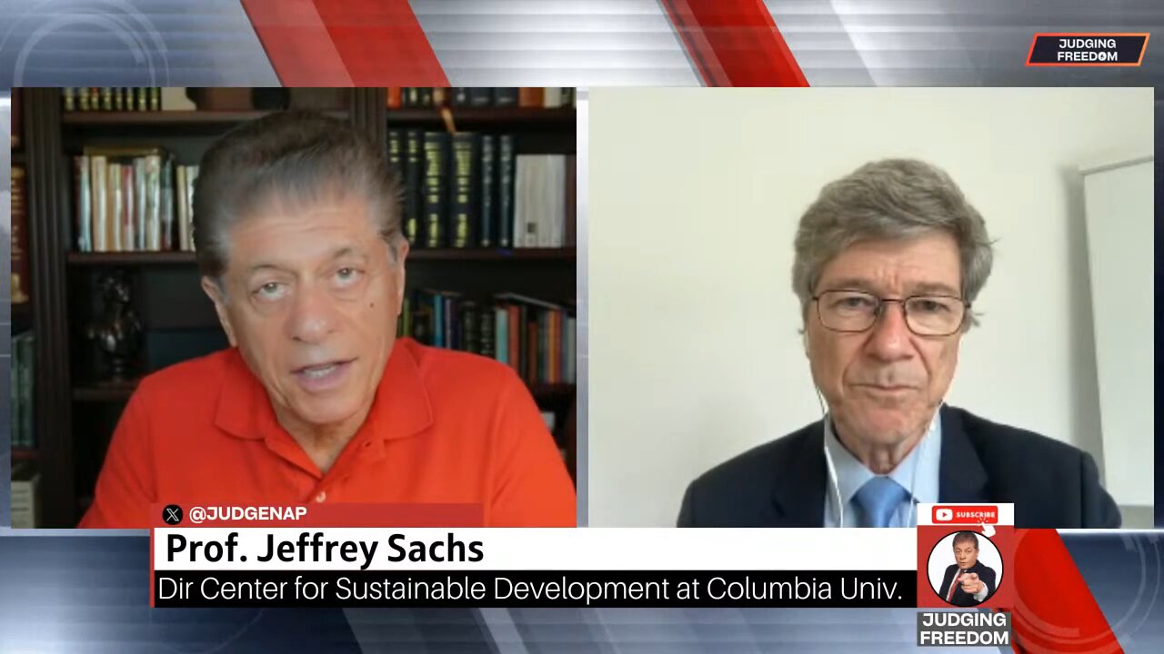 Judge Napolitano & Prof.Jeffrey Sachs: Putin's Offer of Peace