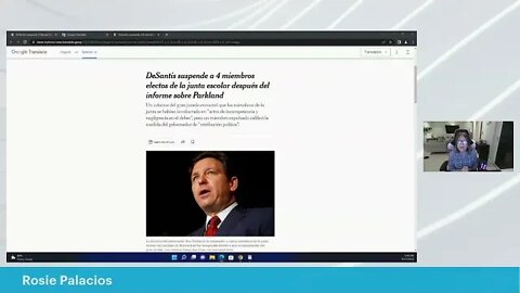 Gob. Ron DeSantis suspende a 4 miembros de la Junta Escolar de Broward de sus cargos !