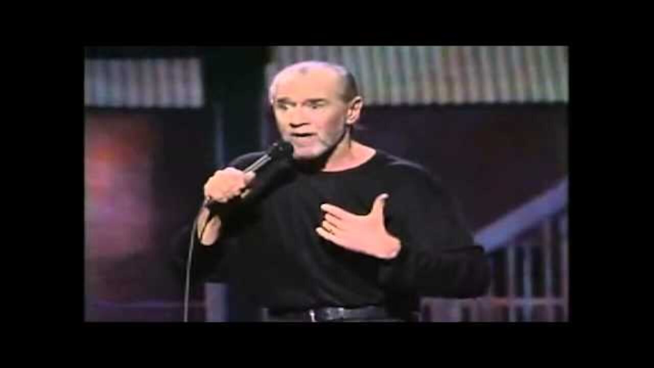 George Carlin: Earth with Plastic