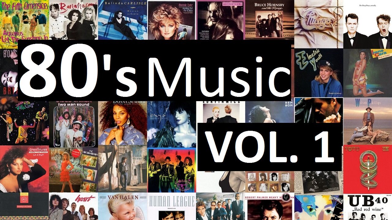 80s MUSIC - CANCIONES de los 80s - VOL. 1