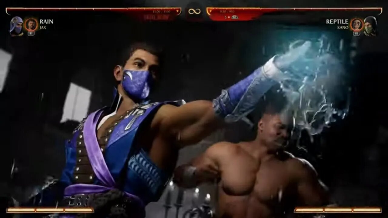 Mortal Kombat 1 2023 Rain & Jax Kameo Fatal Blow