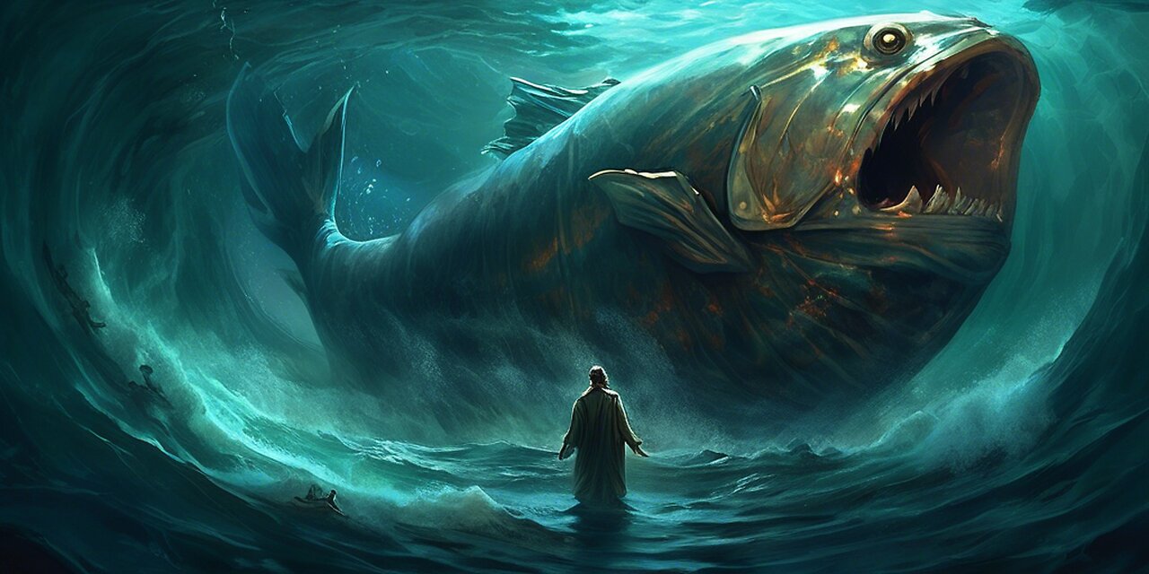 The Book of Jonah, King James Version (KJV) Illustrated by AI (V2)