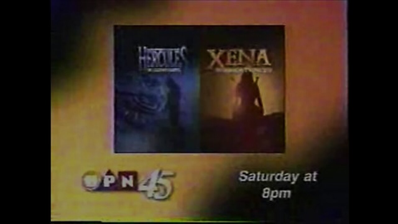 Hercules the Legendary Journeys and Xena Warrior Princess Television Promos