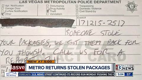 Southern Highlands man grateful to police for returning stolen packages