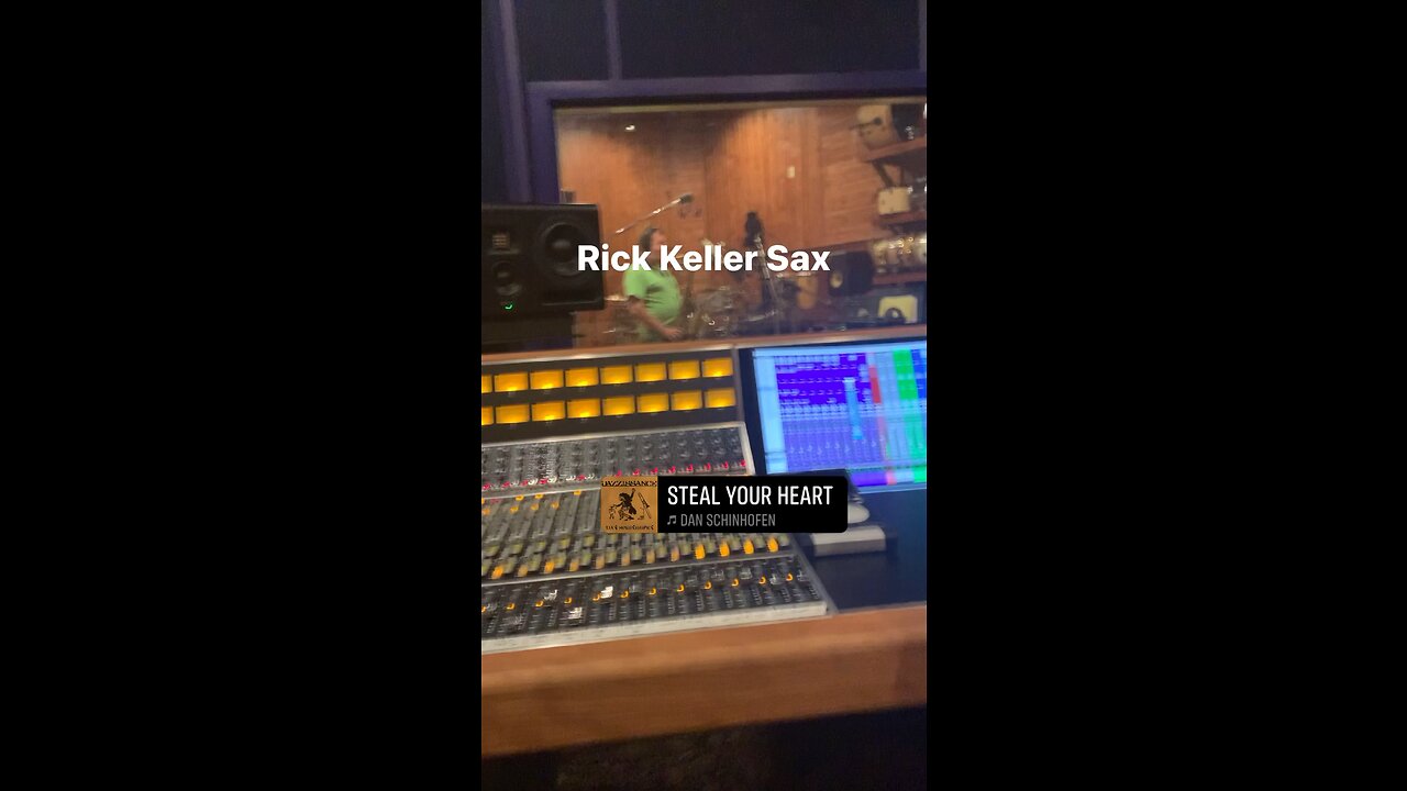 Rick Keller sax on Steal Your Heart