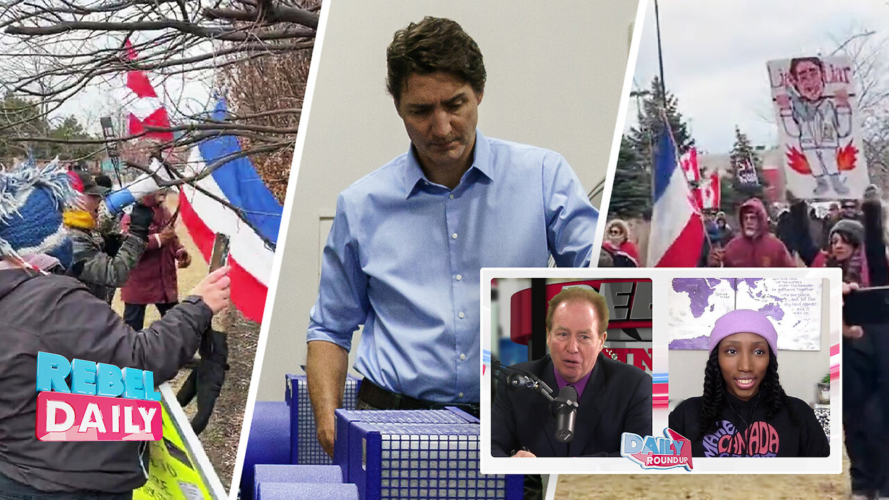 REACTIONS: Trudeau confronted by passionate protesters at carpenters' union HQ in Vaughn, Ont.