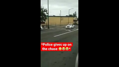 😳high speed chase(police give up) #oakland #bayarea #tiktok #shortsvideo #shorts #short #funny