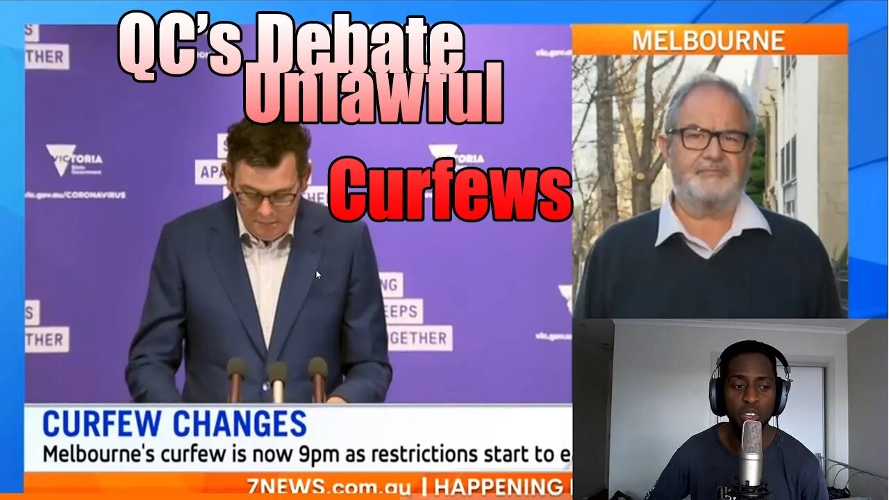 QC's Debate if Melbourne's Coronavirus Curfew Is Lawful