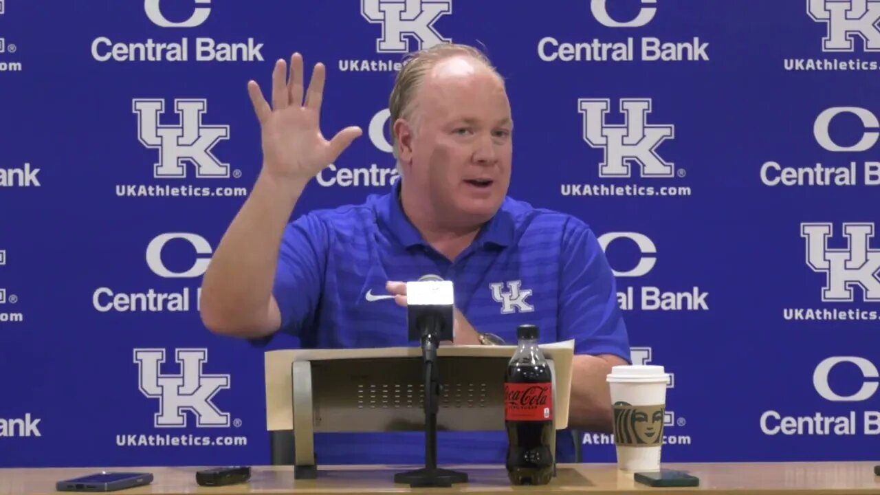 Mark Stoops Previews Kentucky's 2024 Opening Week Matchup vs. Southern Miss | Kentucky Presser