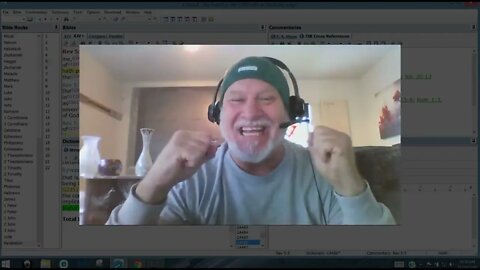 To give vent to joyful emotions - break forth, burst with joy - Jonathan Kleck
