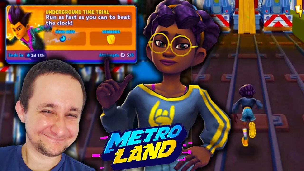 Evento Contra o Tempo Subterrâneo do MetroLand