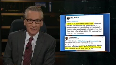 Bill Maher Rips WaPo's Crybaby Millennial Twitter Drama