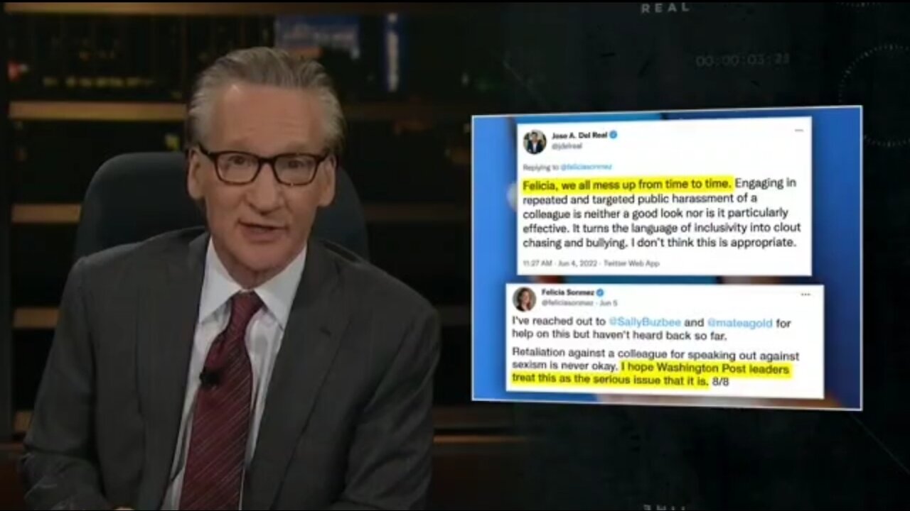 Bill Maher Rips WaPo's Crybaby Millennial Twitter Drama