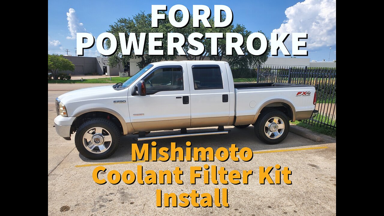 PowerStroke Mishimoto Coolant Filter Kit Install