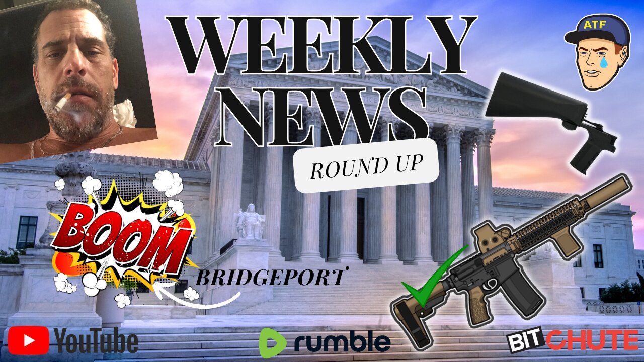 NEWS ROUND UP FOR THE WEEK...