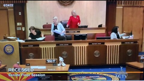 Arizona Senate Evacuated For 'Security Threat' As Pro Abortion Activists Try To Break In